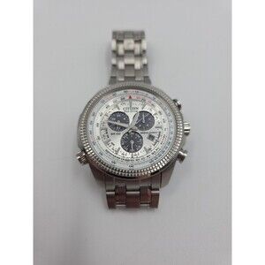 Citizen Eco-Drive Perpetual Calendar E820 WR100 Works Clean